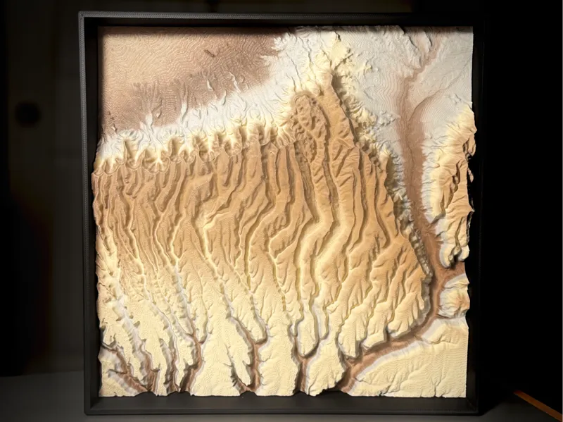 Mesa Verde National Park Topography Map