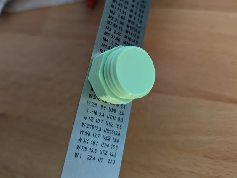 Multiboard Bolt + Large Neodymium Magnet (20/5 mm)