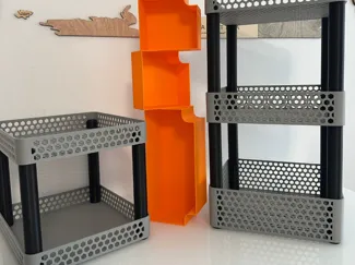 Fully modular shelving
