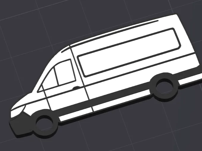 VW Crafter keychain