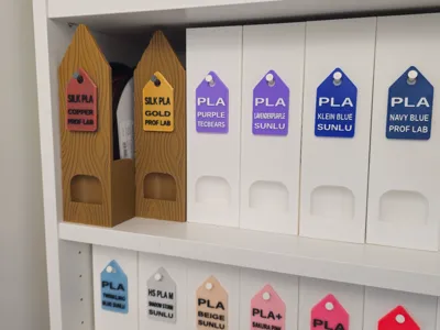 Filament Organizer IKEA Billy friendly