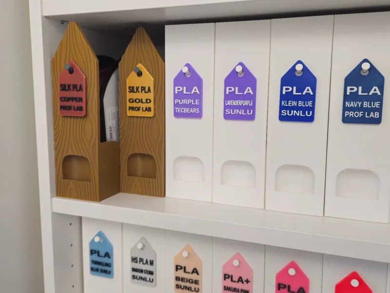 Filament Organizer IKEA Billy friendly