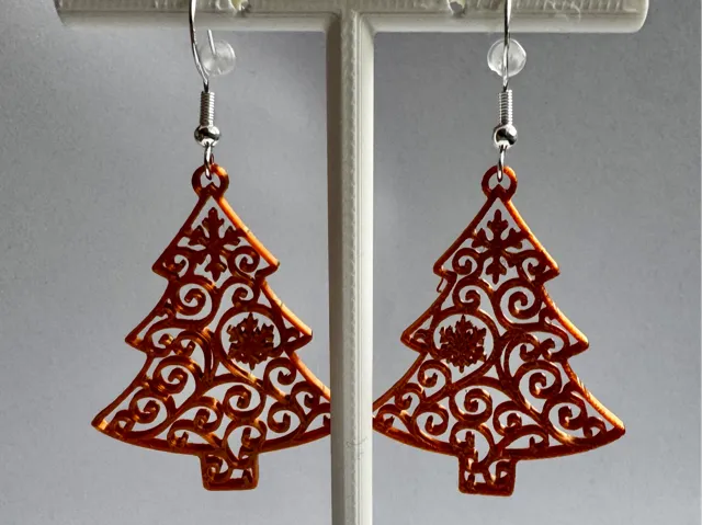 Weihnachtsbaum Ohrringe