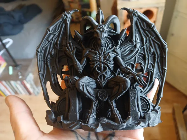 Statuette Baphomet moderne
