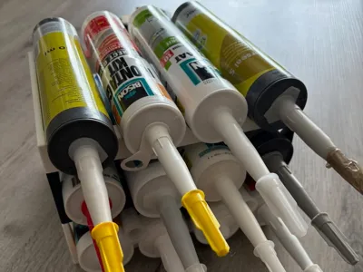 Stackable Multi-Tier Silicone Tube Holder