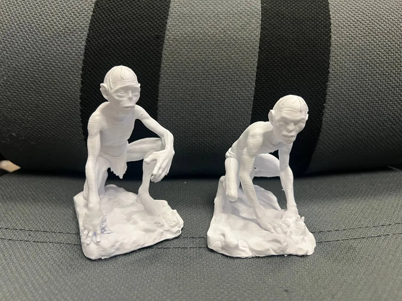 Smeagol e Gollum Il Signore Degli Anelli 3D Model view 3