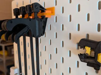 Clamp Holder for IKEA SKADIS