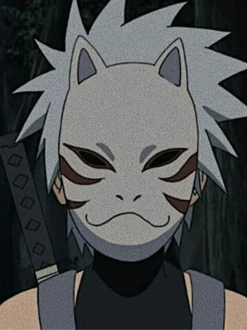 Pieza para disfraz o exhibición: Kakashis Anbu Mask — vista de referencia 2