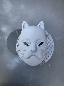 Pieza para disfraz o exhibición: Kakashis Anbu Mask — vista de referencia 3