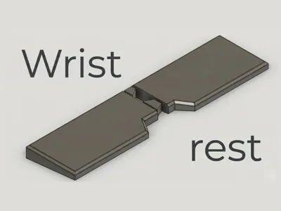 60% Keyboard Wrist rest