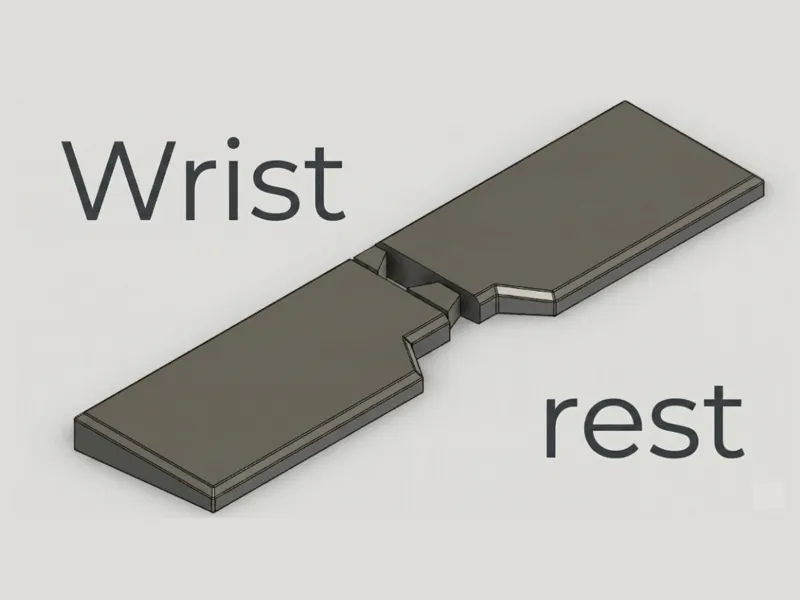 60% Keyboard Wrist rest