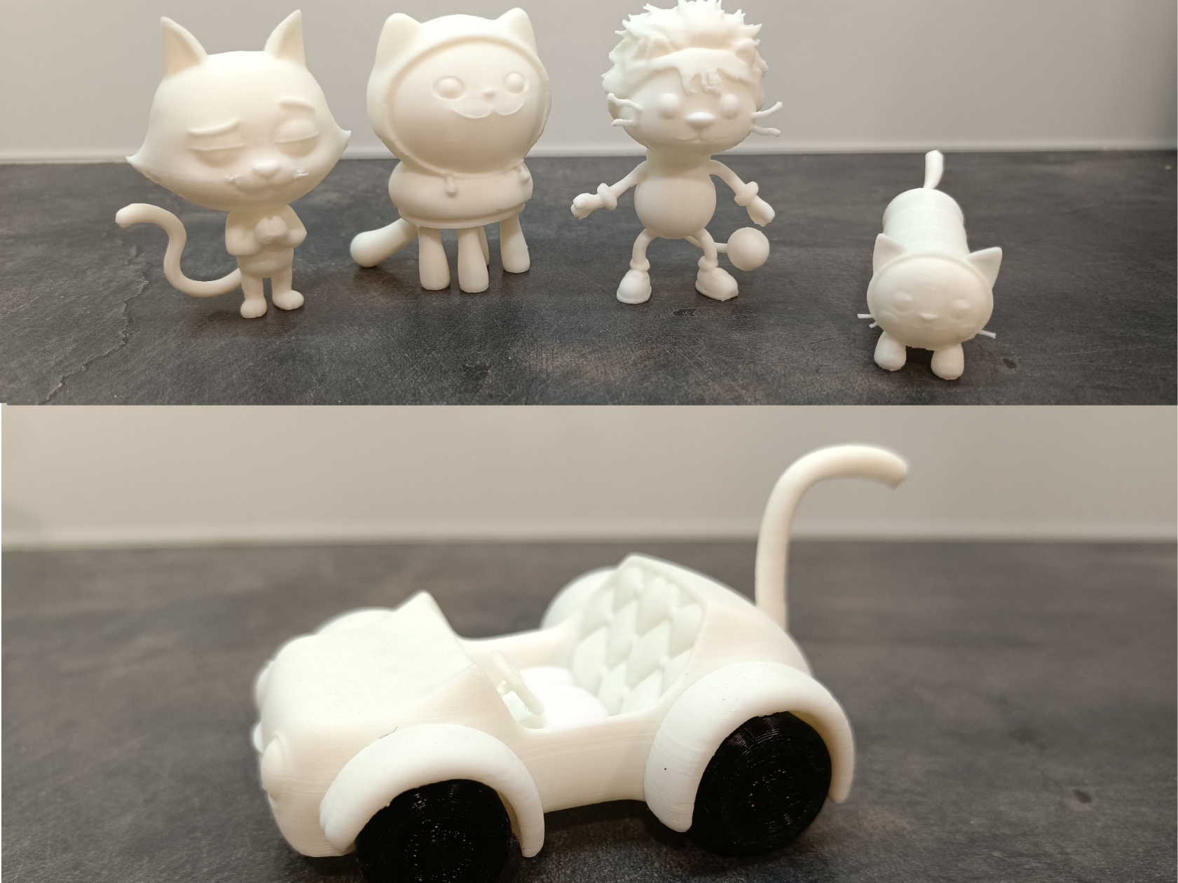 Gabby's- Carlita,CatRat,DJ Catnip ,Marty,pillowcat