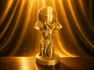 Atlas Woman Sculpture Gift for Mother