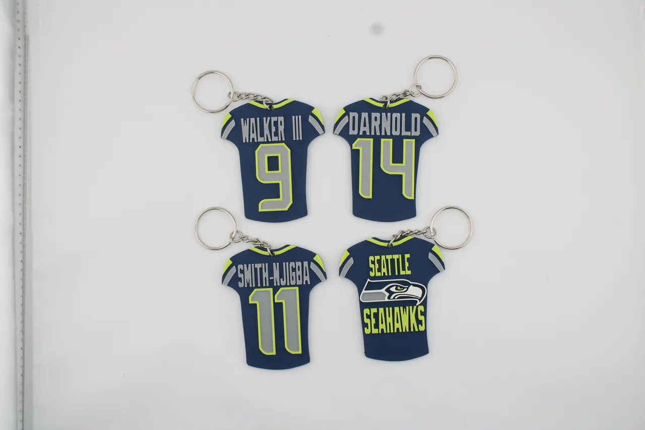Seattle Seahawks Jersey Earrings view 4