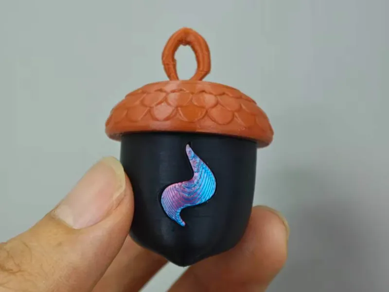 洛克王国-精灵果实-小黑猫-拆件