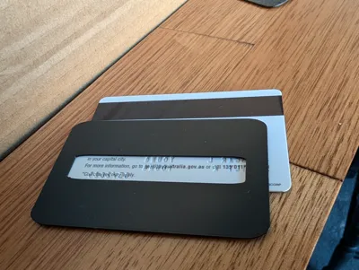 Virtual Signed Card Visual Aid Signature Card - Free 3D Print Model - MakerWorld
