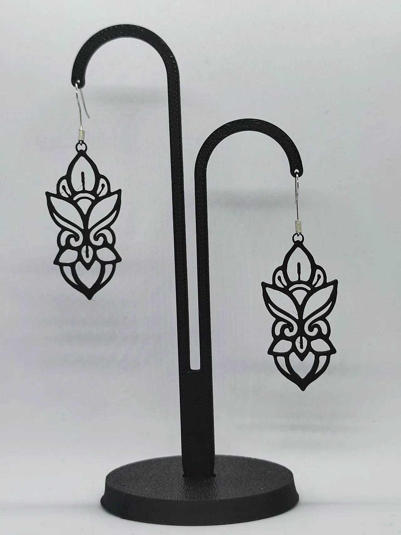 Pendientes Orquídea Nocturna view 3