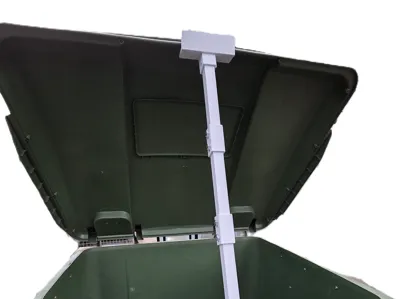 Trash Can Lid Holder