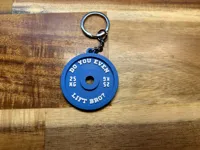 Porte-clés disque de muscu — photo 7