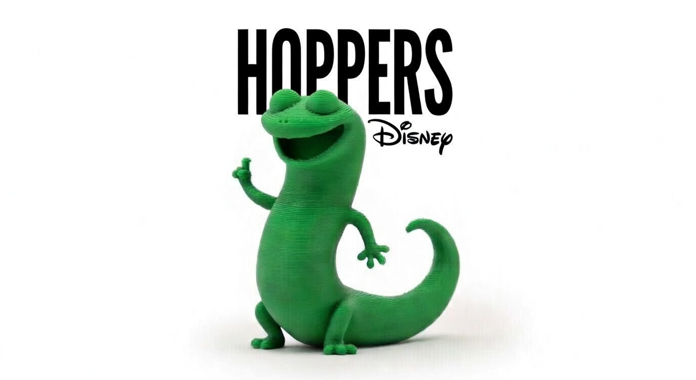 Miniatura 1 do modelo 3D Tom The Lizard - From Hoppers
