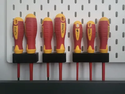 IKEA Skadis Screwdriver Rack (YATO Set 7Pcs)