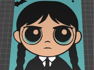 Wednesday Fright Girl