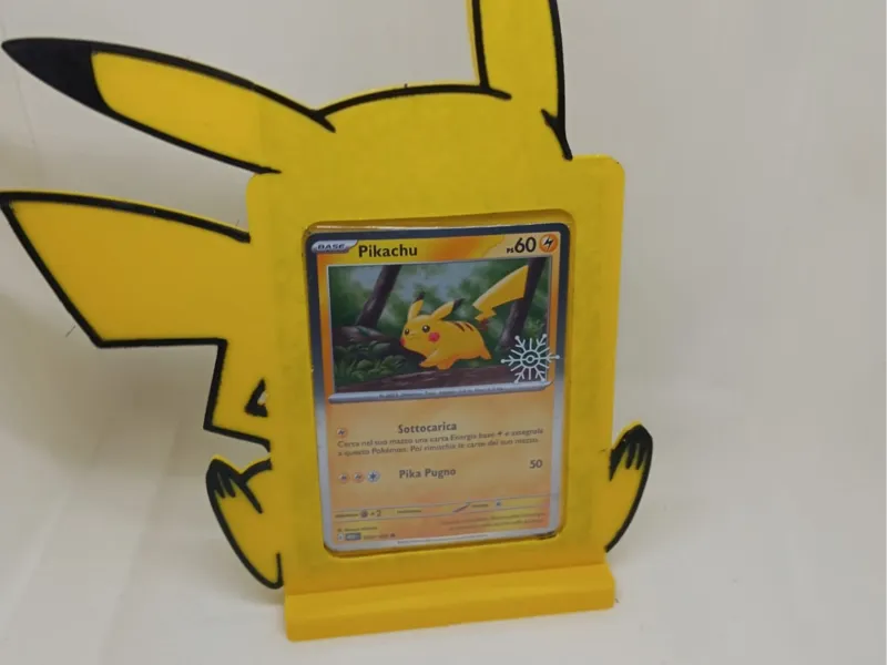 Pikachu Card Holder – Toploader Display Stand