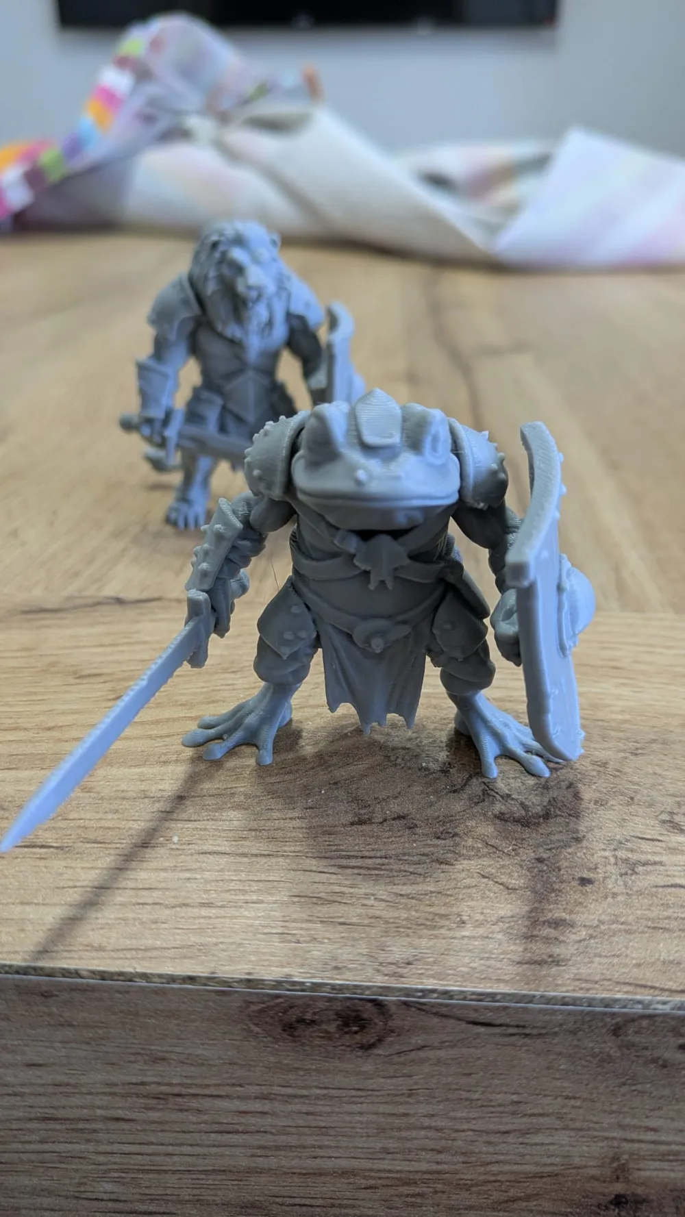 Swamp Guardian Warrior Frog by Taras3D MakerWorld: Download Free 3D Models