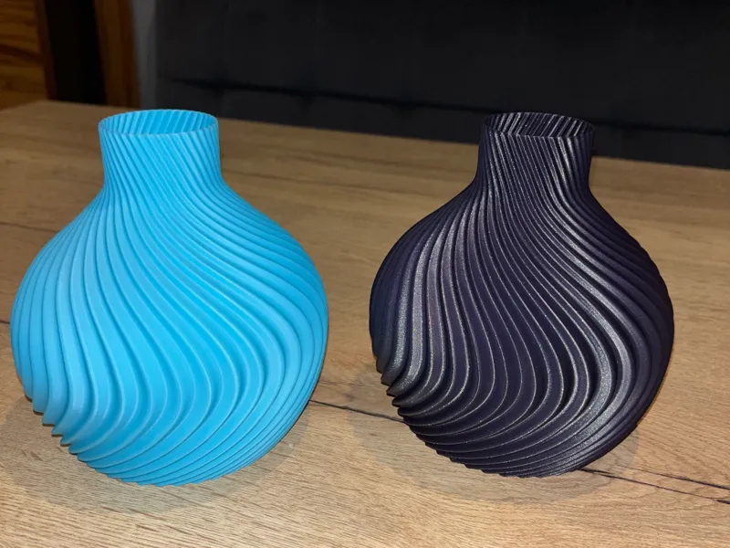 Moderne Spiral-Vase