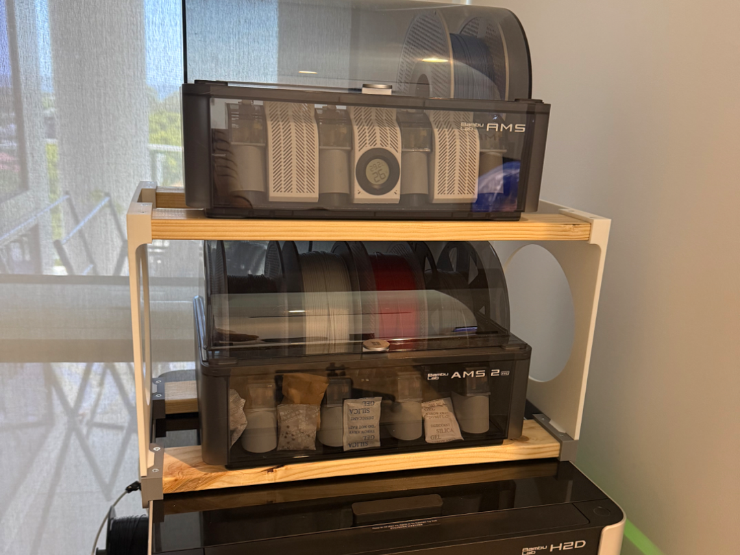 Simple Sturdy AMS Stand for single or dual AMS
