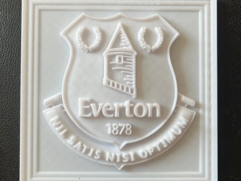 Everton Framed Relief