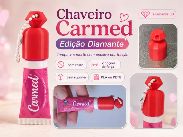 Chaveiro Carmed - Edição Diamante