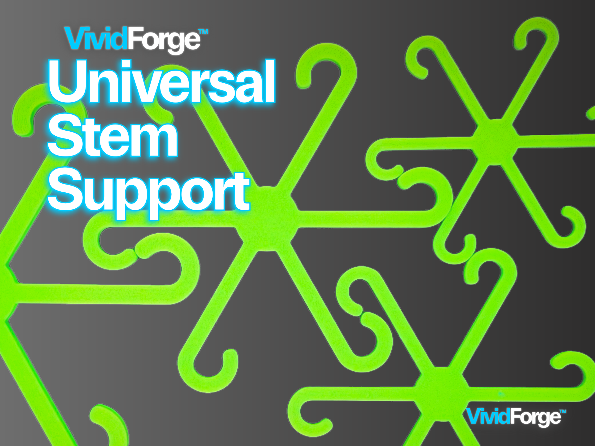 Universal Stem Support "Snowflake" BY VividForge