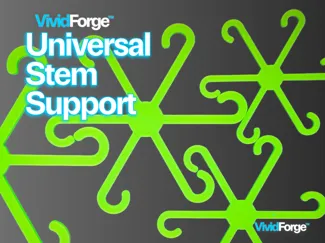 Universal Stem Support "Snowflake" BY VividForge