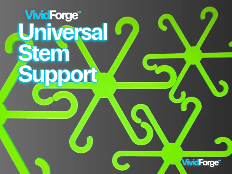 Universal Stem Support "Snowflake" BY VividForge