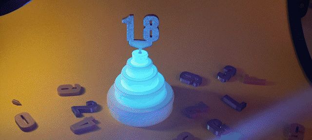 Pop Up Birthday Cake (RGB Puck light compatible)