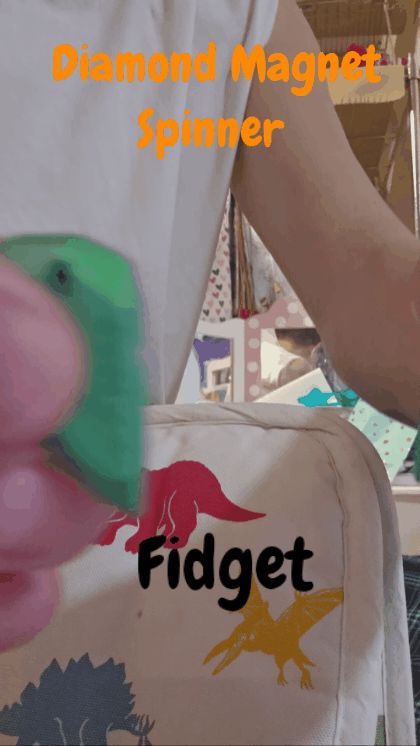 magnet diamond fidget