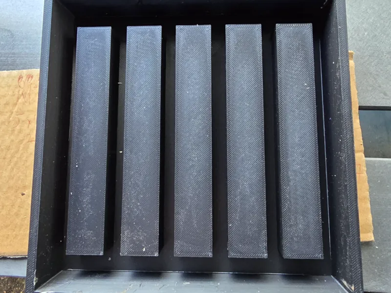 Mold To cast A silicon Mold to hold my Pen Blanks