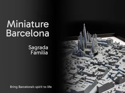 Miniature Barcelona - Sagrada Familia