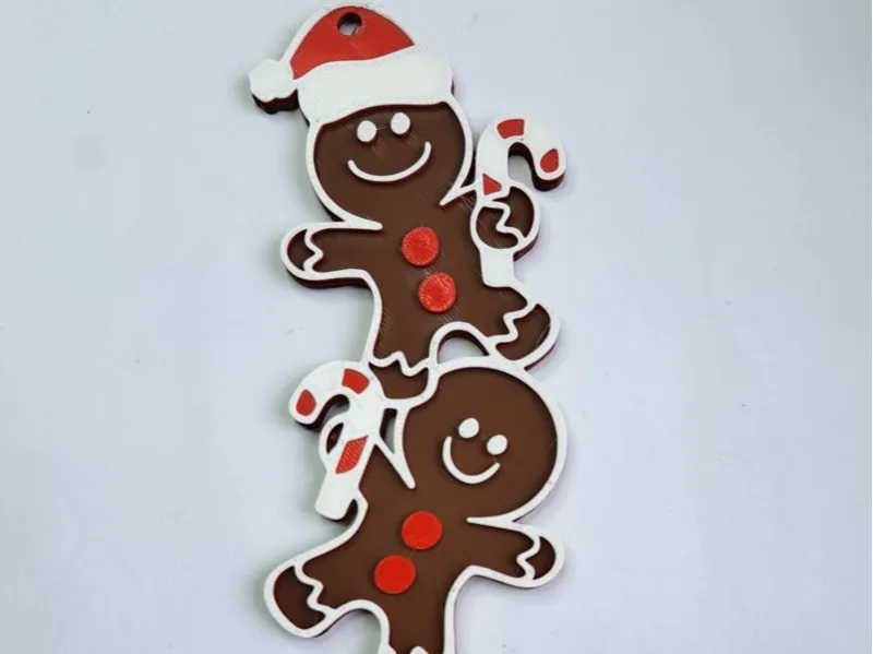gingerbread three colors