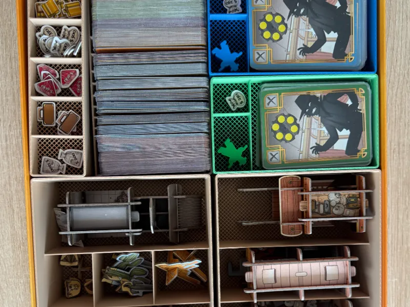 Colt Express Big Box For Sleeved Cards 柯尔特快车大盒版收纳