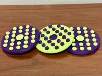 Two Color - Variable layer height, 4 walls,  gyroid infill