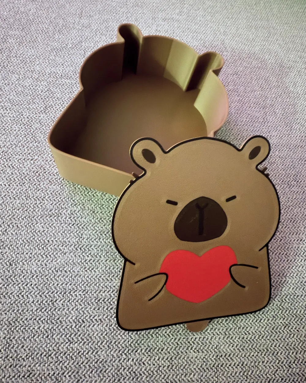 Capybara Candy Heart Boxes by Chipy3D MakerWorld: Download Free 3D Models