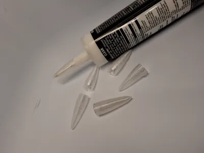 Silicone, caulk tube, liquid nails tpu condom