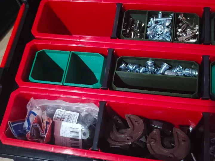 QBRICK System ONE XL2.0 long bin organizer inserts