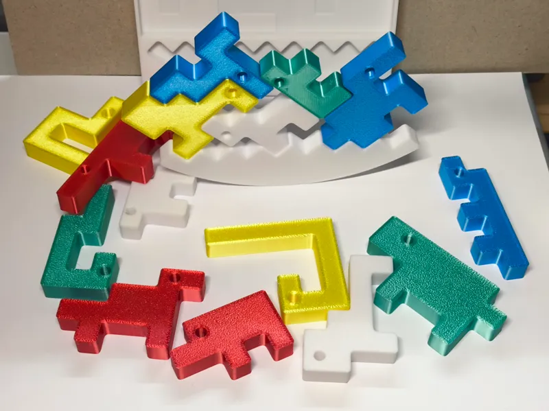 Puzzle tetris balance game
