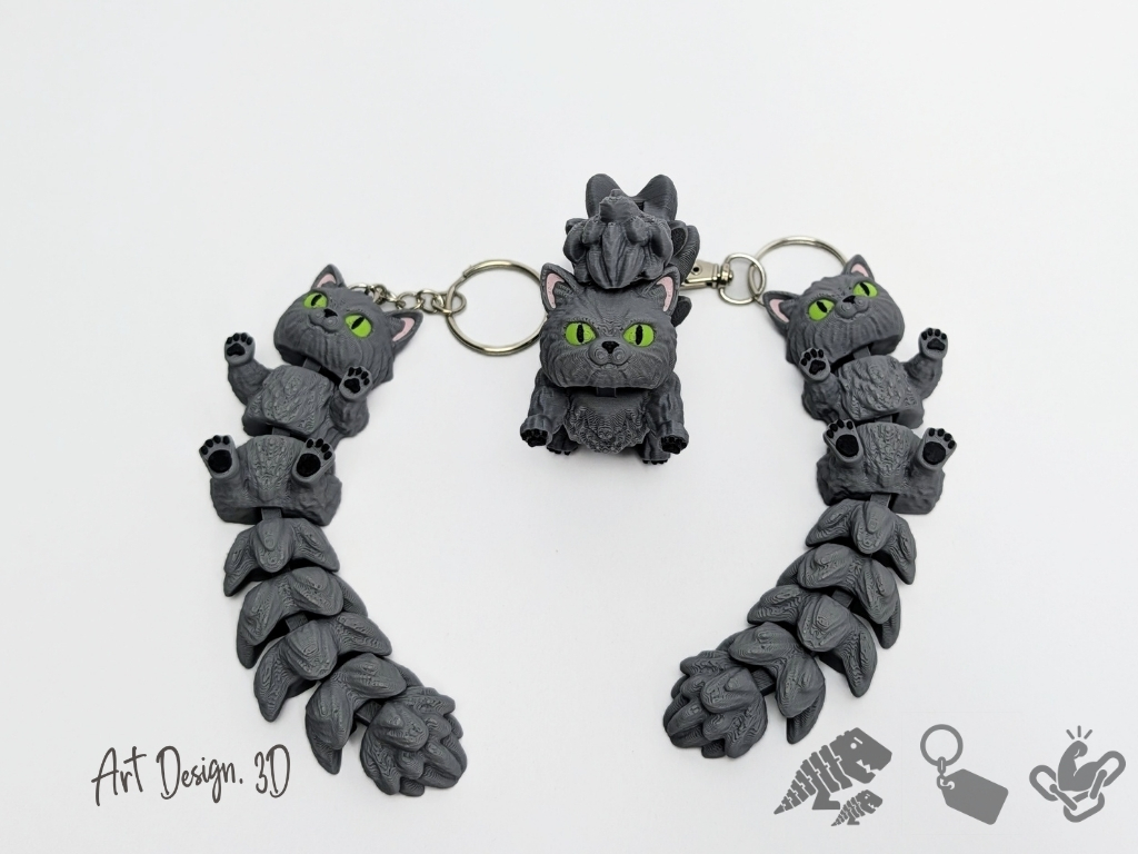 Flexi Long Tail Cat - Strong Joints - 1