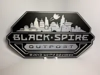 Star Wars Black Spire Sign 0.16mm layer, 2 walls, 15% infill