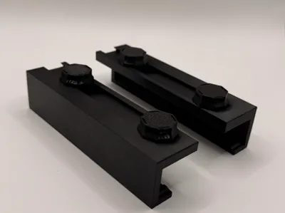 Under-Desk Holder for Logitech MX Keys -Multiboard