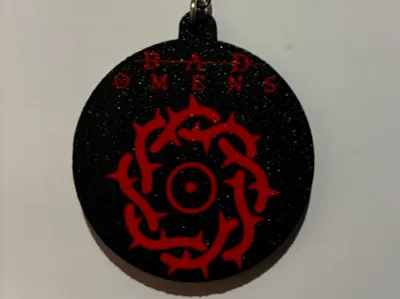 Bad Omens Keychain